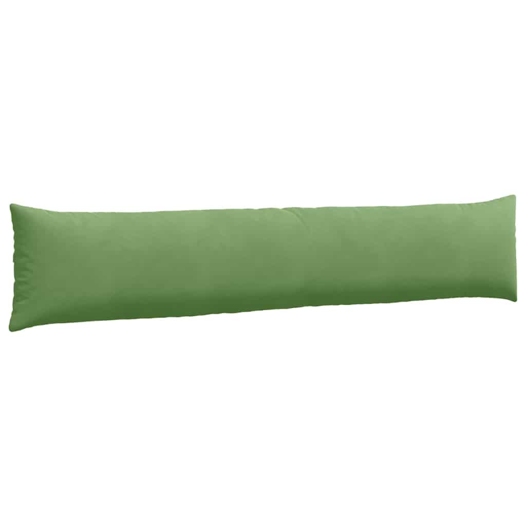 Kanapé párnák 2 pcs Világos zöld 200 x 40 cm Bársonyos szövet