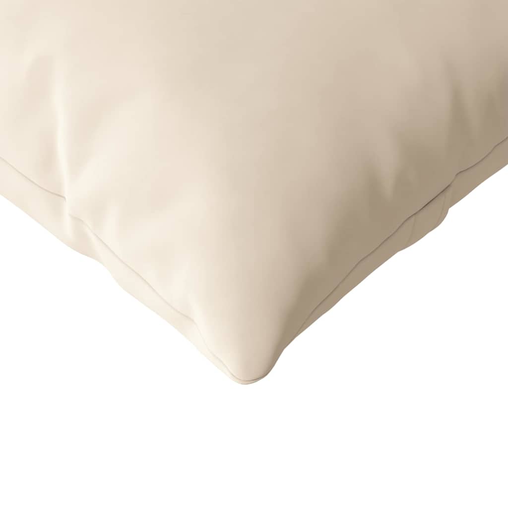 Kanapé párnák 2 pcs Bézs 200 x 40 cm szövet