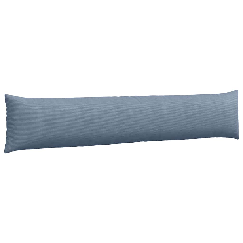 Kanapé párnák 2 pcs Kék 200 x 40 cm Bársonyos szövet