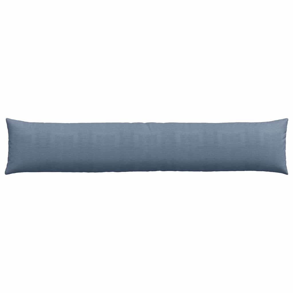 Kanapé párnák 2 pcs Kék 200 x 40 cm Bársonyos szövet
