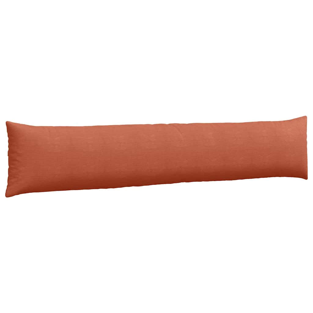 Kanapé párnák 2 pcs Piros Narancs 200 x 40 cm Bársonyos szövet