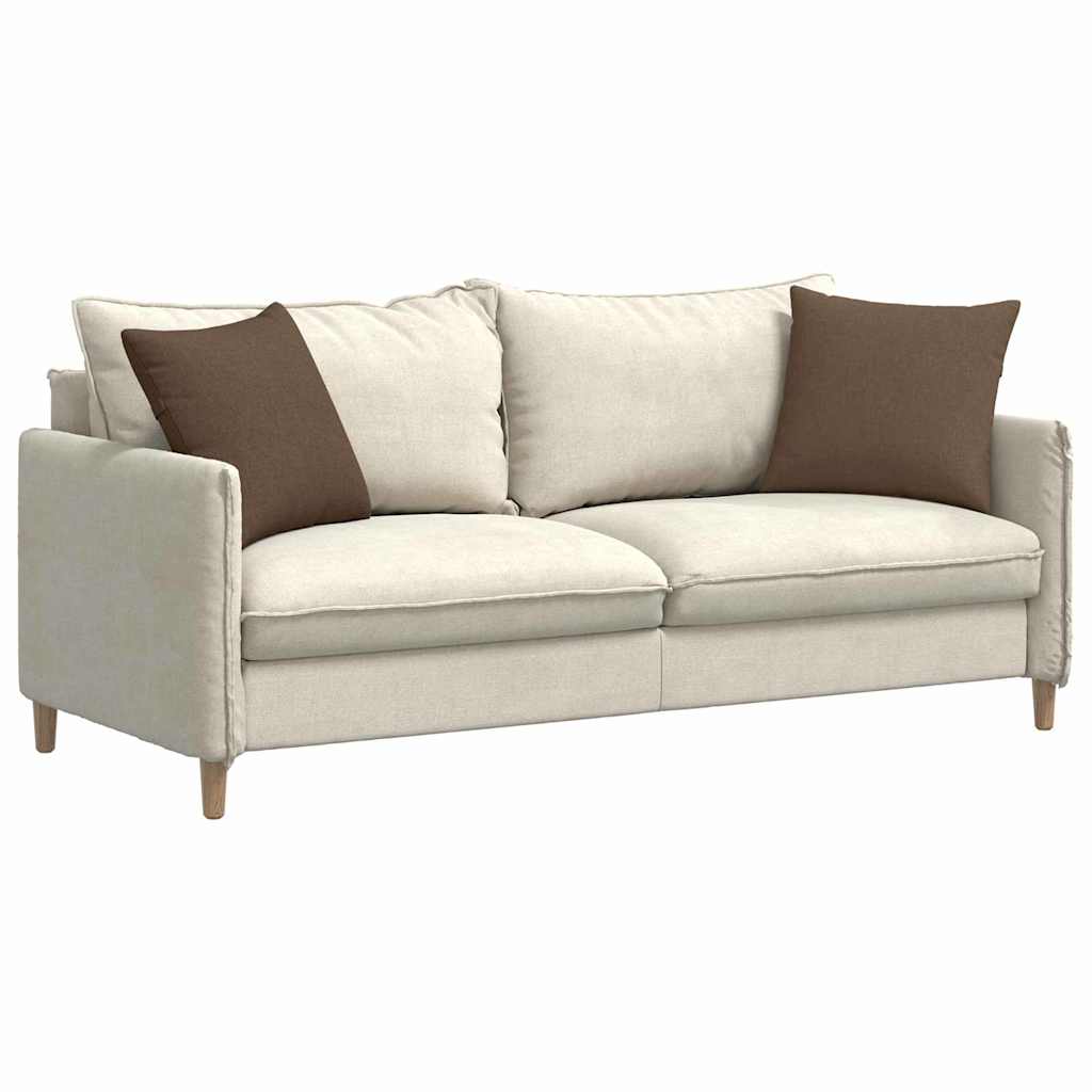 Kanapé párnák 2 pcs Barna 45 x 45 cm szövet