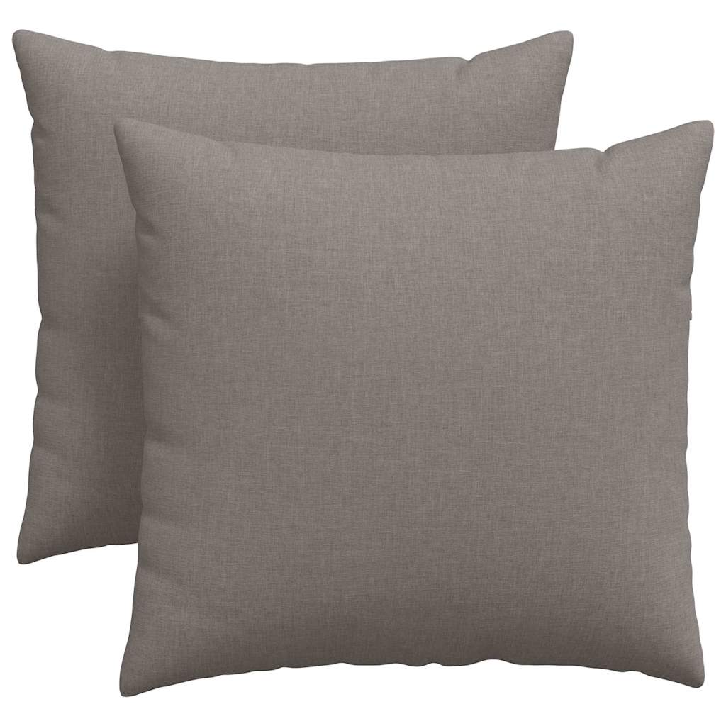 Kanapé párnák 2 pcs Tópszínű 45 x 45 cm szövet