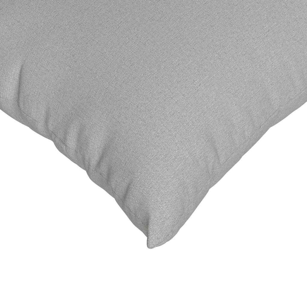 Kanapé párnák 2 pcs Felhőszürke 45 x 45 cm szövet
