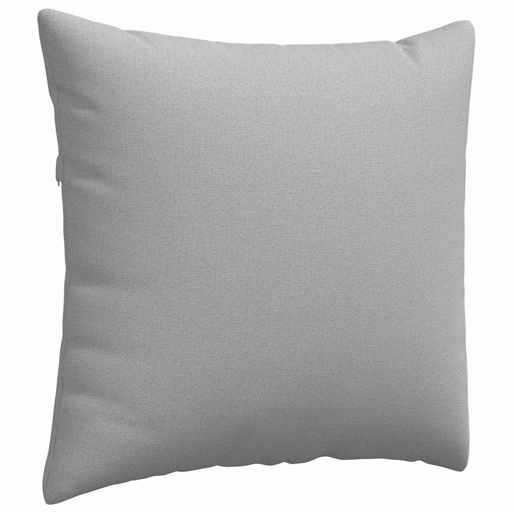 Kanapé párnák 2 pcs Felhőszürke 45 x 45 cm szövet