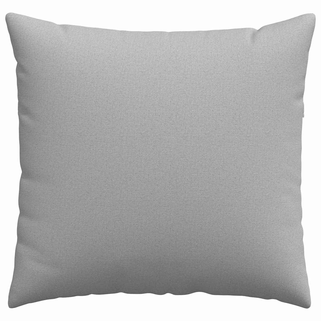 Kanapé párnák 2 pcs Felhőszürke 45 x 45 cm szövet