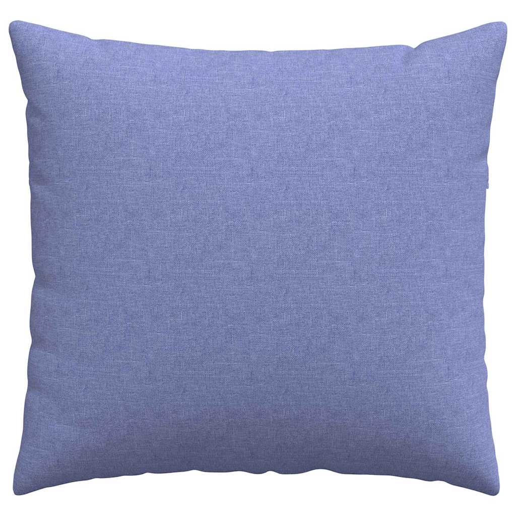 Kanapé párnák 2 pcs Farmerkék 45 x 45 cm szövet