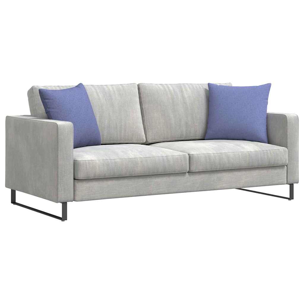 Kanapé párnák 2 pcs Farmerkék 45 x 45 cm szövet