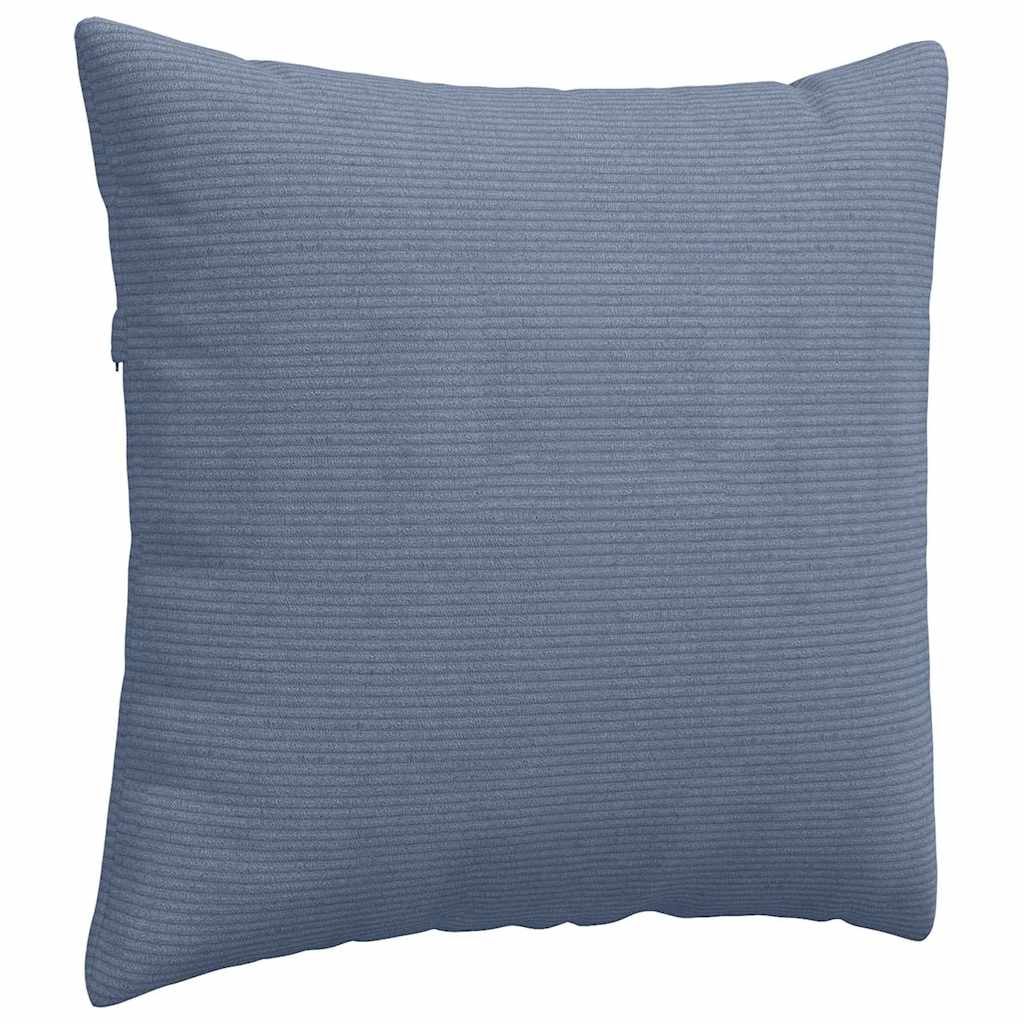 Kanapé párnák 2 pcs Kék 45 x 45 cm Bársonyos szövet