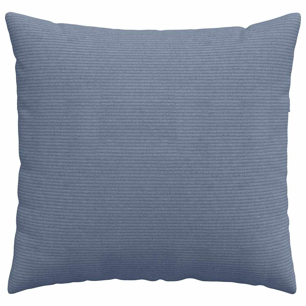 Kanapé párnák 2 pcs Kék 45 x 45 cm Bársonyos szövet