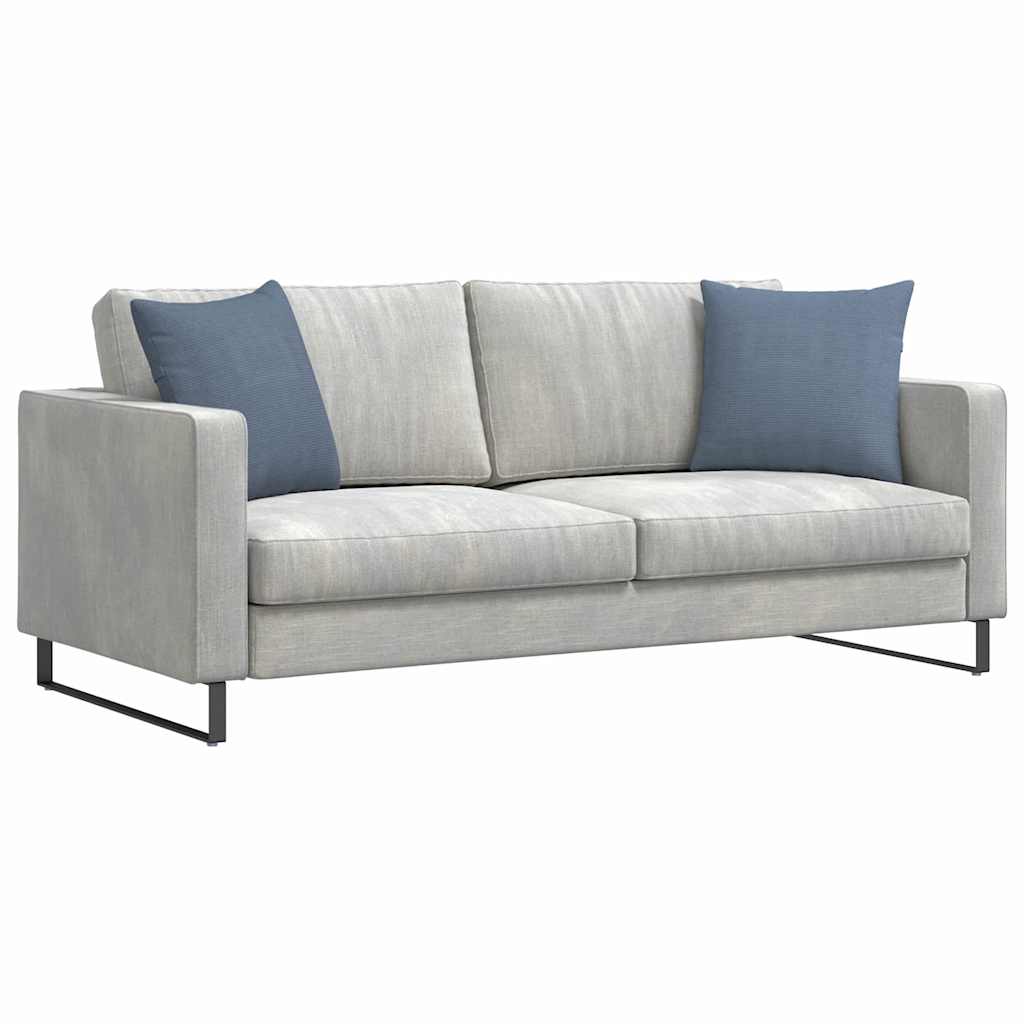 Kanapé párnák 2 pcs Kék 45 x 45 cm Bársonyos szövet