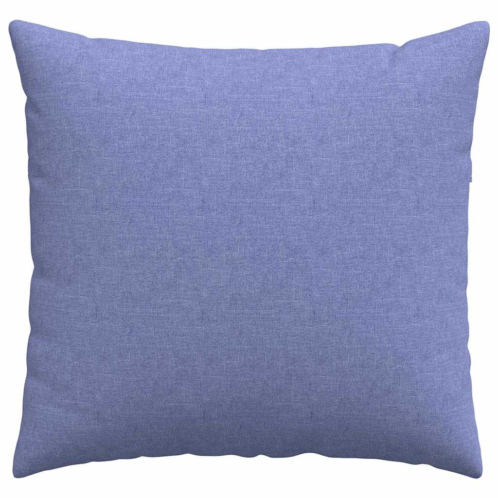 Kanapé párnák 2 pcs Farmerkék 50 x 50 cm szövet