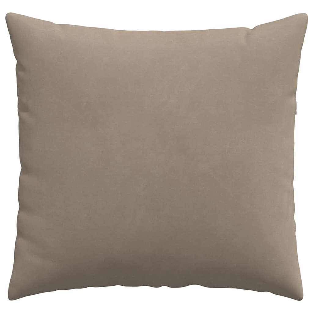 Kanapé párnák 2 pcs Tópszínű 50 x 50 cm szövet