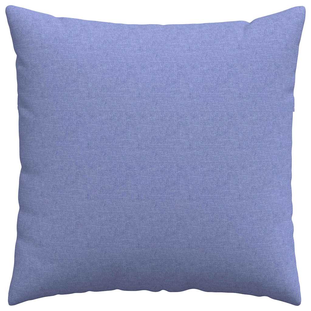 Kanapé párnák 2 pcs Farmerkék 60 x 60 cm szövet
