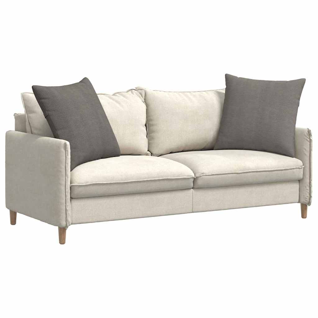 Kanapé párnák 2 pcs Világosszürke 60 x 60 cm Bársonyos szövet