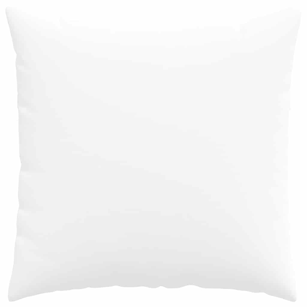 Kanapé párnák 2 pcs Fehér 80 x 80 cm szövet