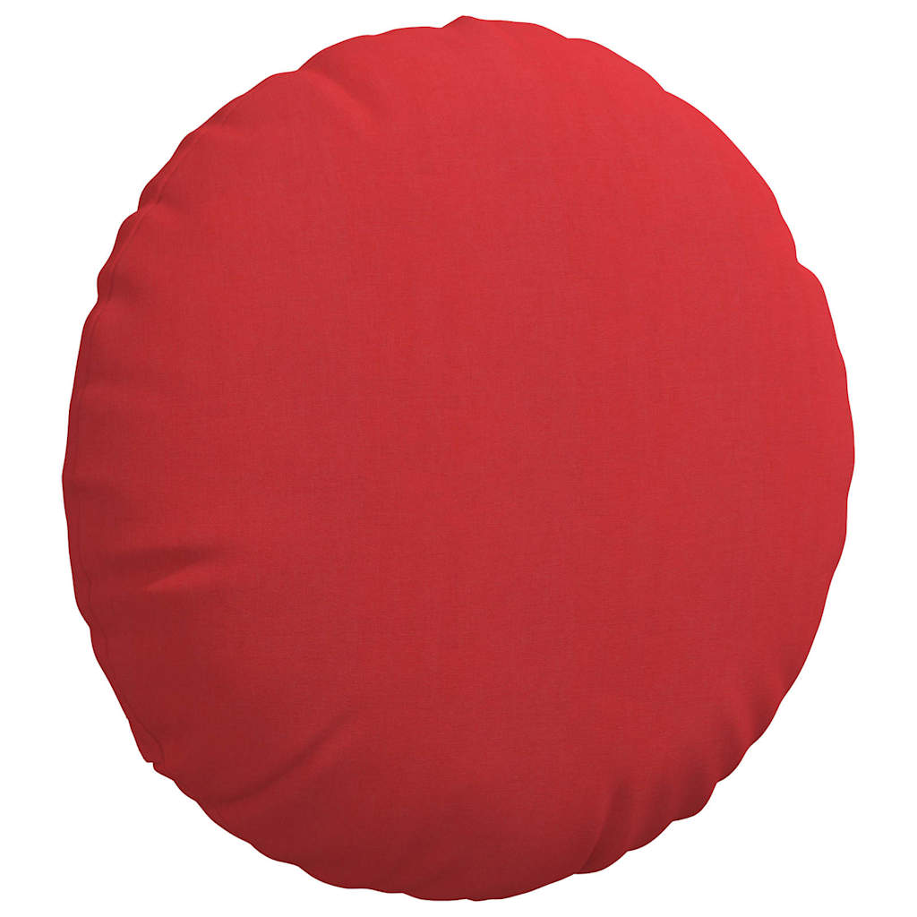 Ülőpárnák 2 pcs Piros Ø80 x 29 cm szövet