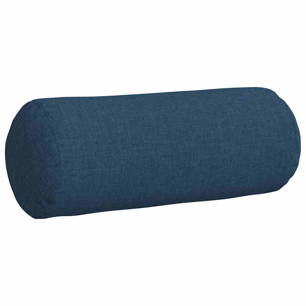 Hengerpárnák 2 pcs Kék Ø 15 x 40 cm szövet