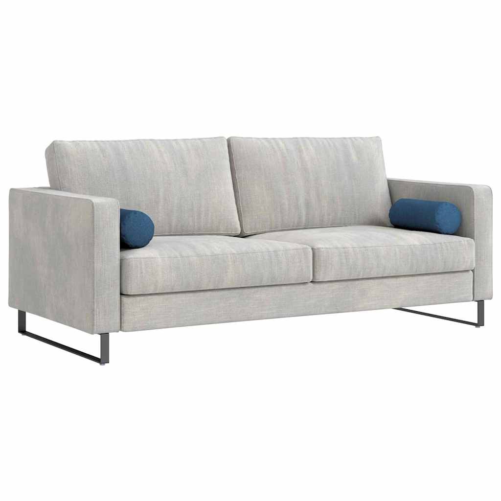 Hengerpárnák 2 pcs Kék Ø 15 x 40 cm szövet