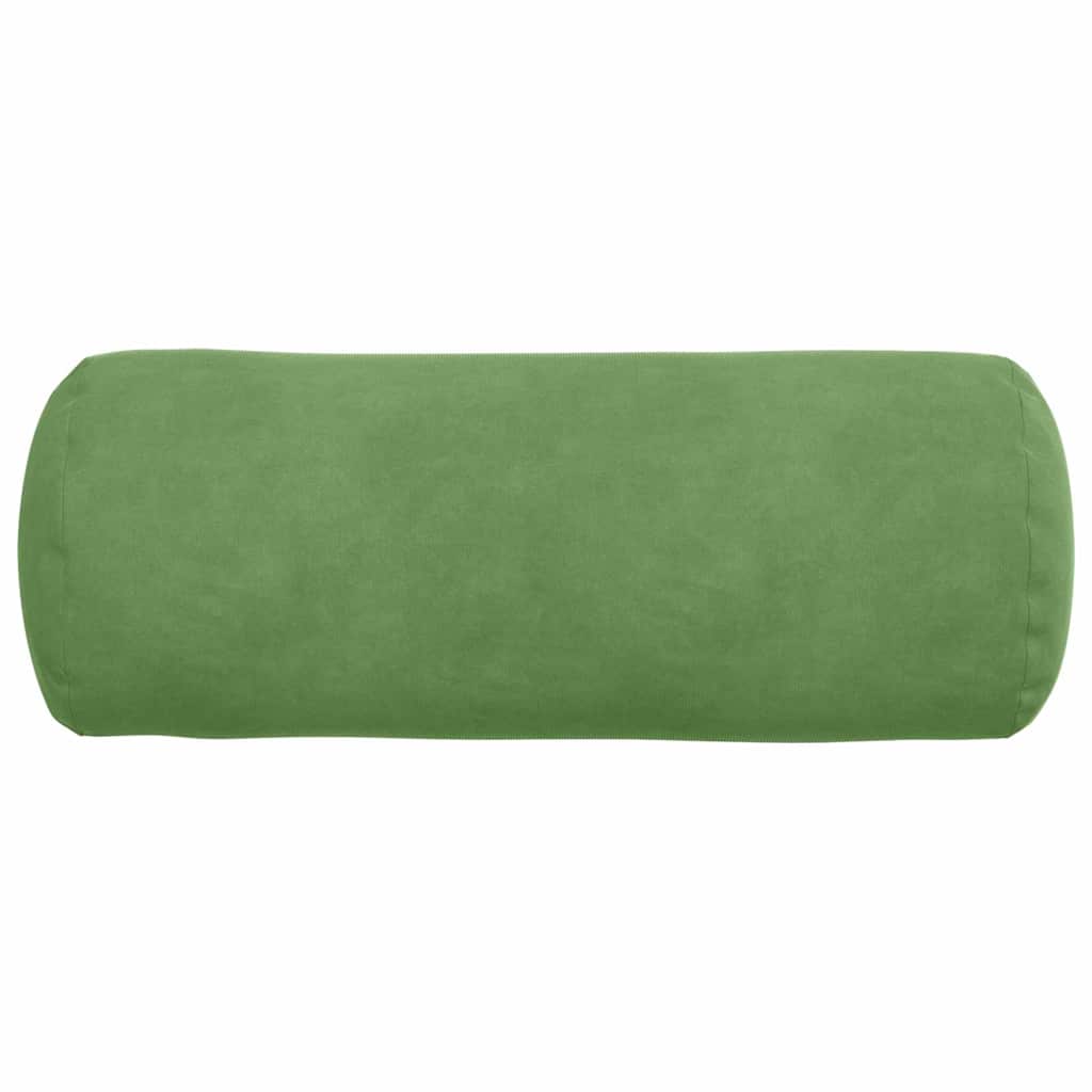 Hengerpárnák 2 pcs Világos zöld Ø 15 x 40 cm Bársonyos szövet