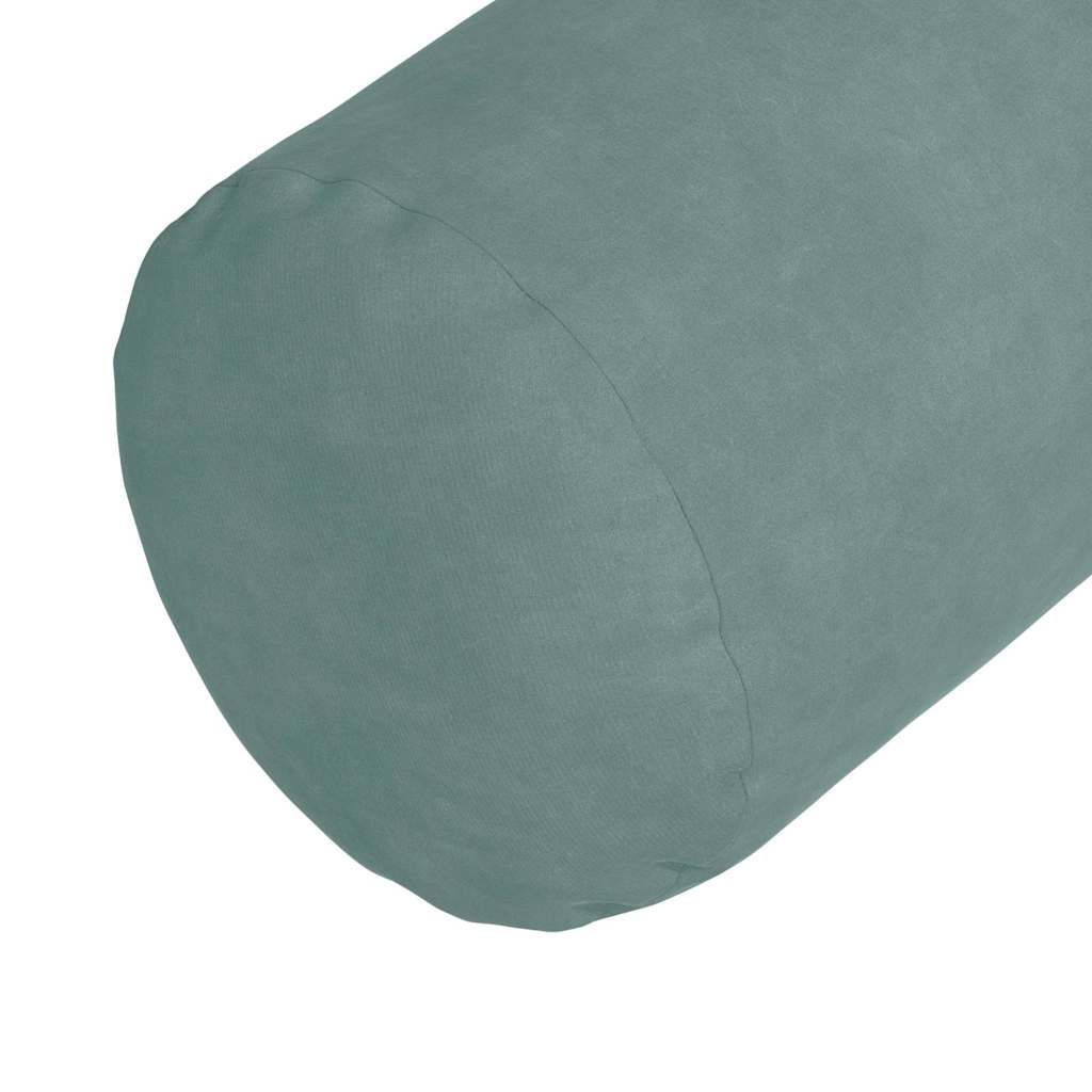 Hengerpárnák 2 pcs Tengeri Zöld Ø 15 x 40 cm Bársonyos szövet