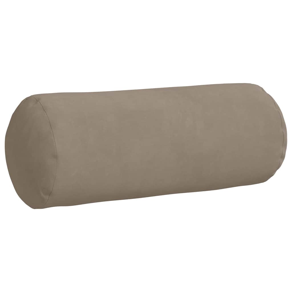 Hengerpárnák 2 pcs Tópszínű Ø 15 x 40 cm Mikroszálas Szövet
