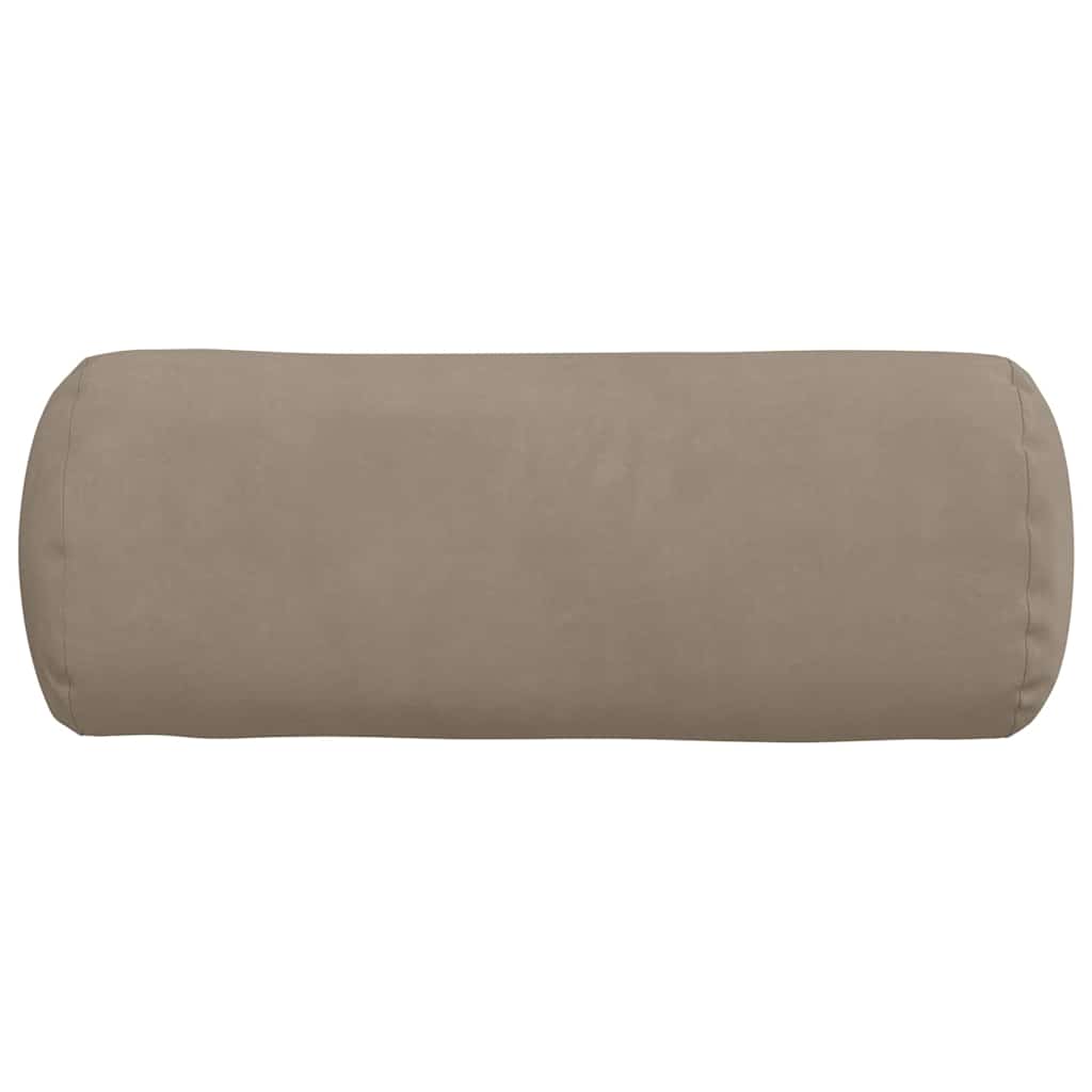 Hengerpárnák 2 pcs Tópszínű Ø 15 x 40 cm Mikroszálas Szövet