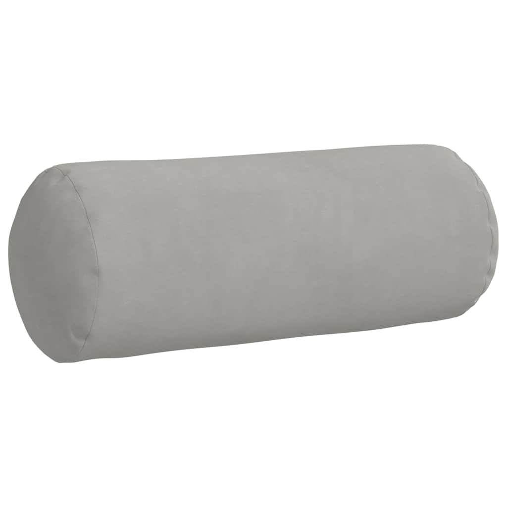 Hengerpárnák 2 pcs Világosszürke Ø 15 x 40 cm