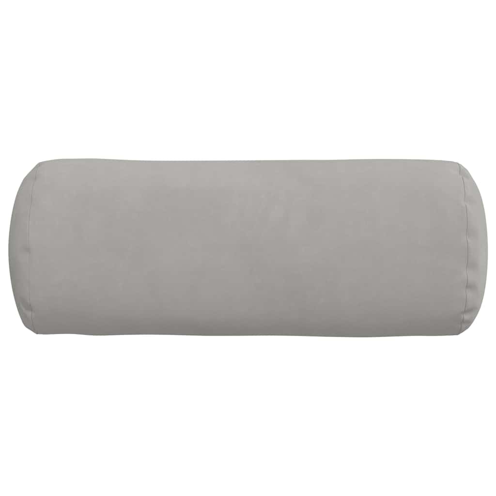 Hengerpárnák 2 pcs Világosszürke Ø 15 x 40 cm