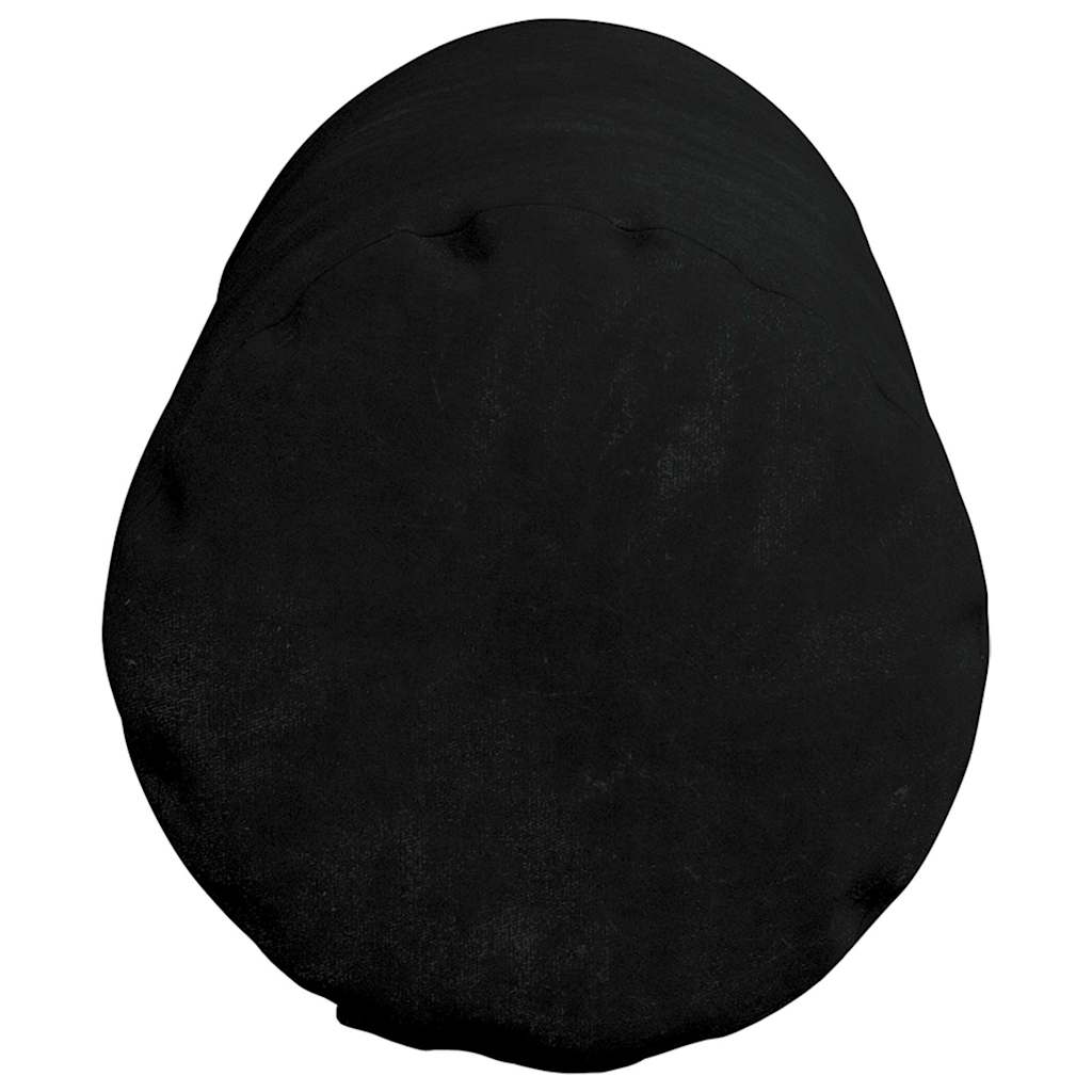 Hengerpárnák 2 pcs Fekete Ø 15 x 40 cm Mikroszálas Szövet