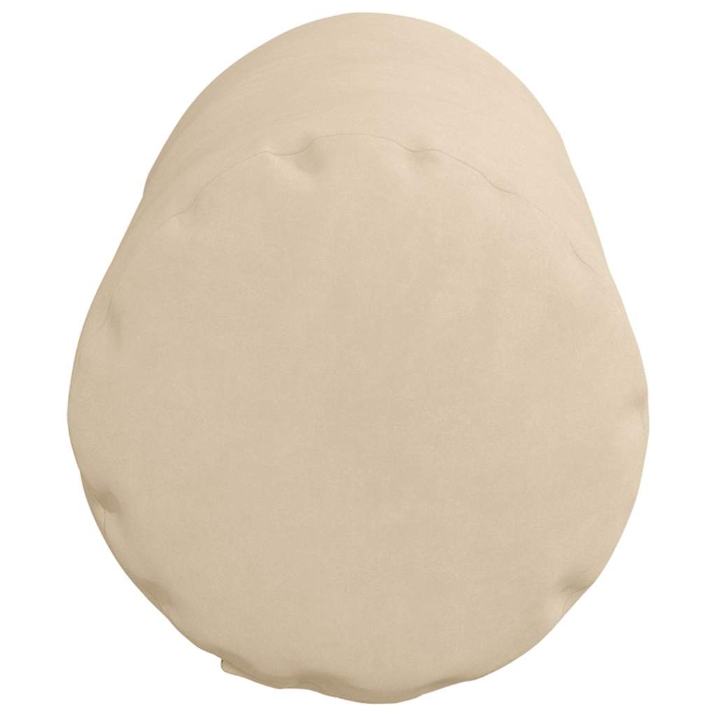 Hengerpárnák 2 pcs Krém Ø 15 x 40 cm Mikroszálas Szövet