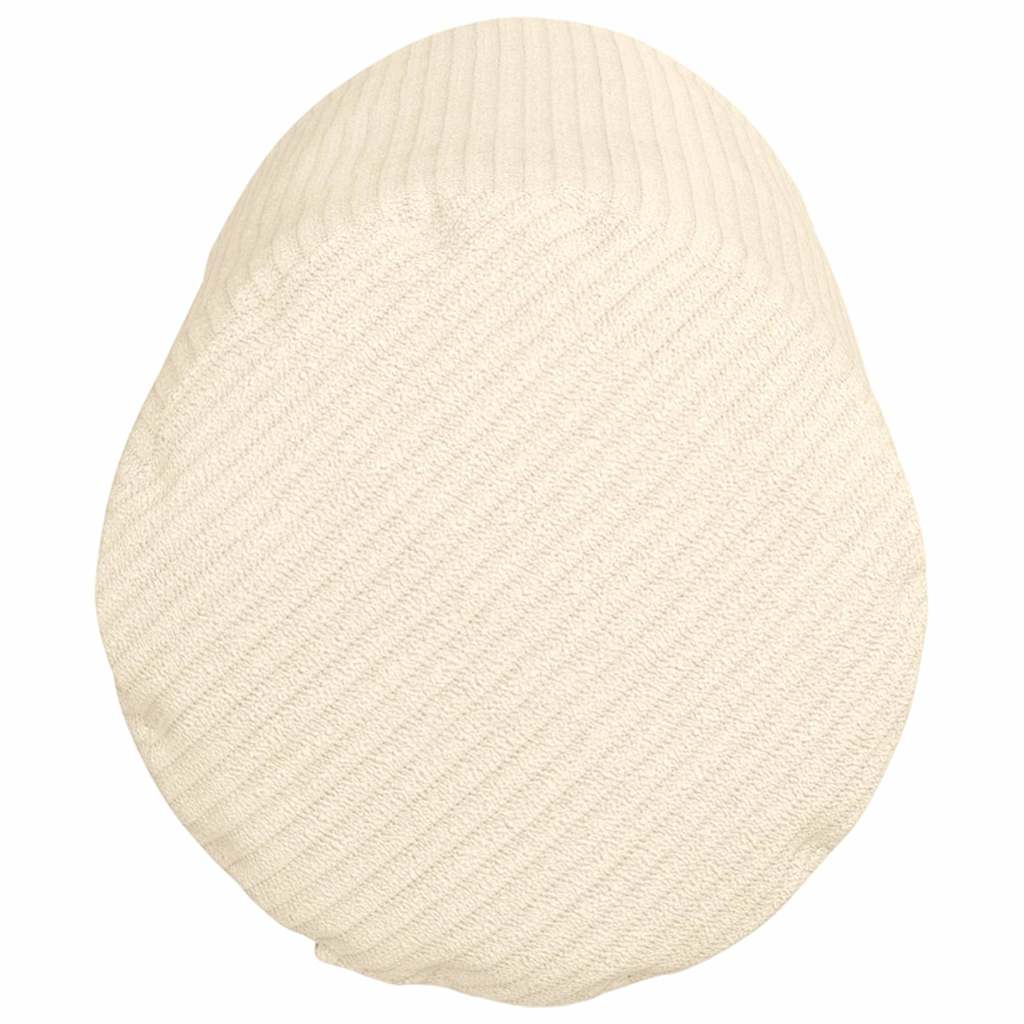 Hengerpárnák 2 pcs Krém Ø 15 x 40 cm Bársonyos szövet