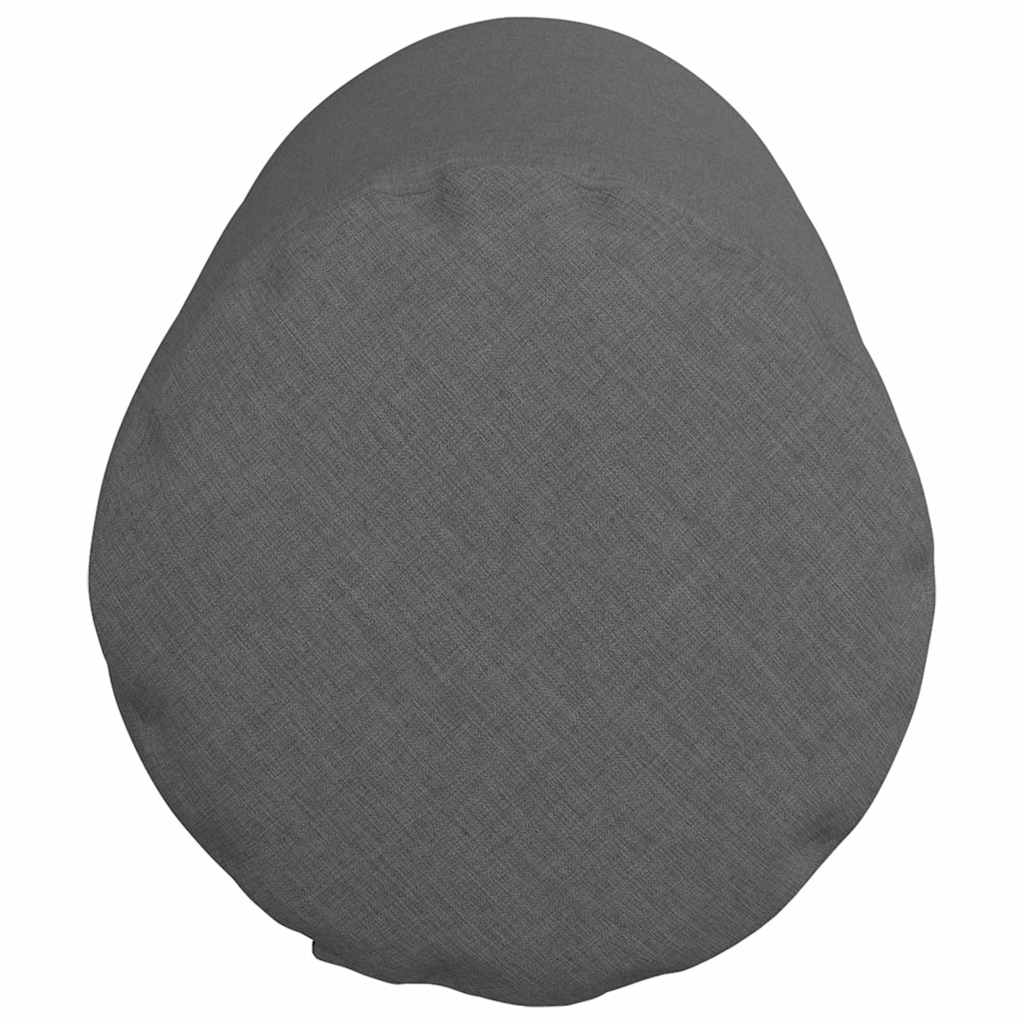 Hengerpárnák 2 pcs Sötétszürke Ø 25 x 70 cm szövet