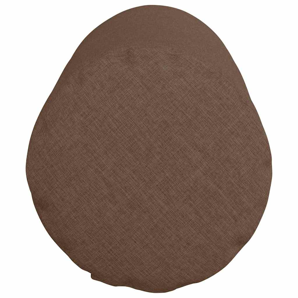 Hengerpárnák 2 pcs Barna Ø 25 x 70 cm szövet