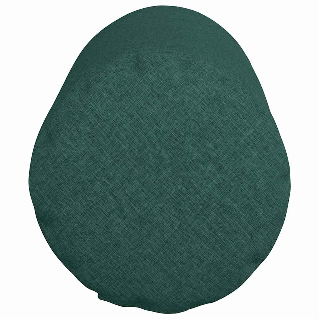 Hengerpárnák 2 pcs Sötétzöld Ø 25 x 70 cm szövet