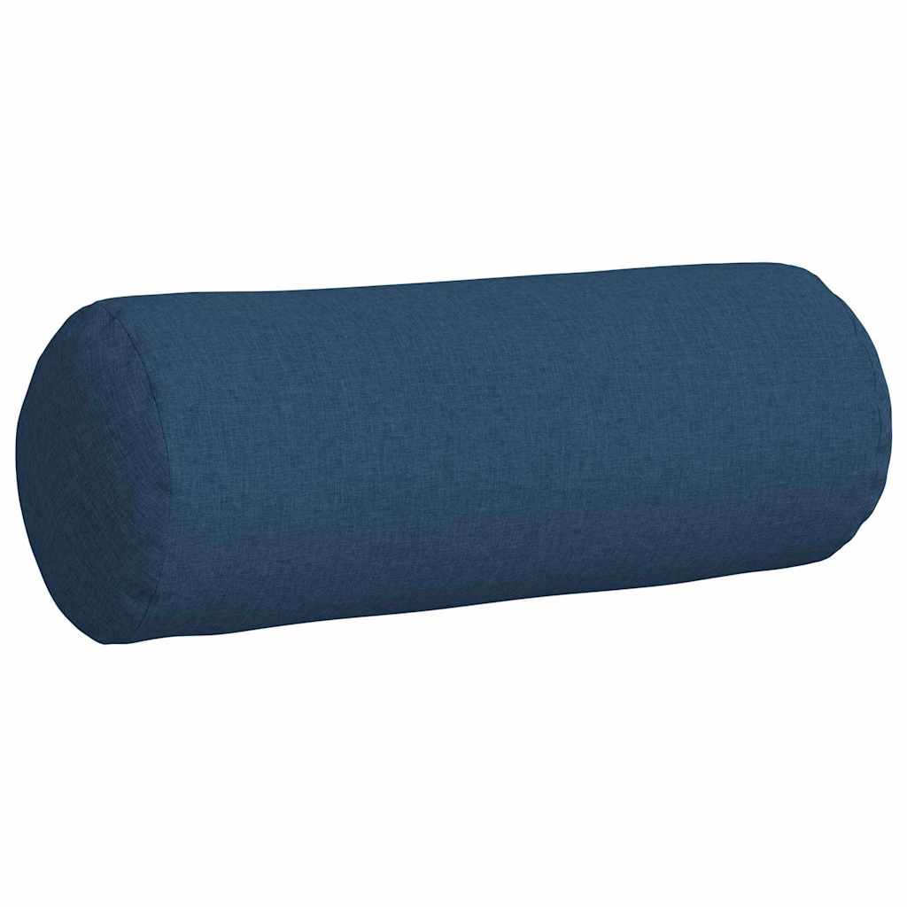 Hengerpárnák 2 pcs Kék Ø 25 x 70 cm szövet