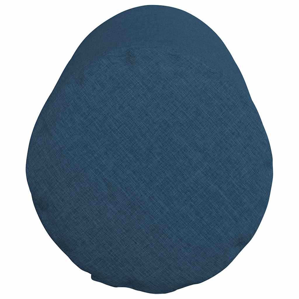 Hengerpárnák 2 pcs Kék Ø 25 x 70 cm szövet