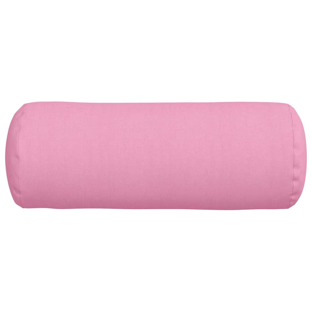 Hengerpárnák 2 pcs Rózsaszín Ø 25 x 70 cm szövet