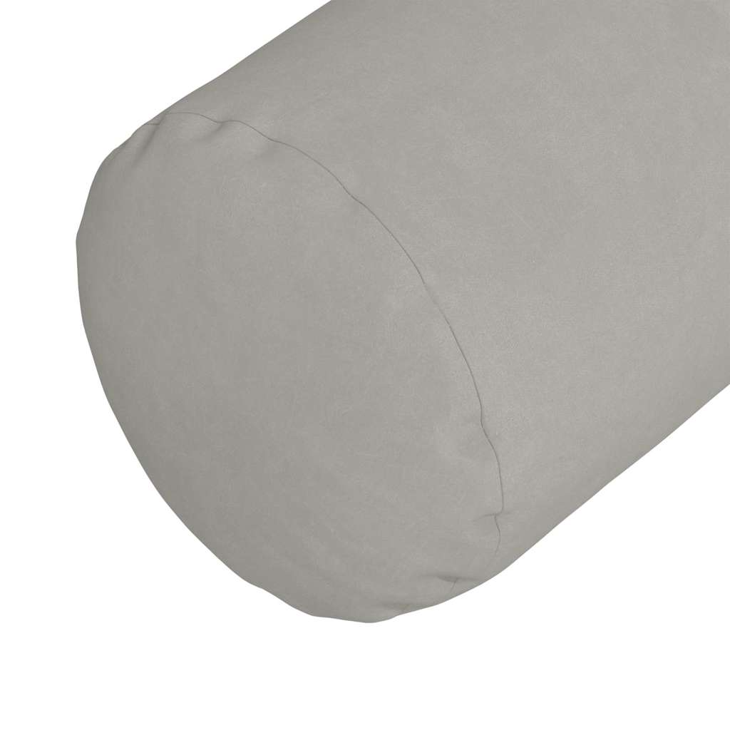 Hengerpárnák 2 pcs Világosszürke Ø 25 x 70 cm