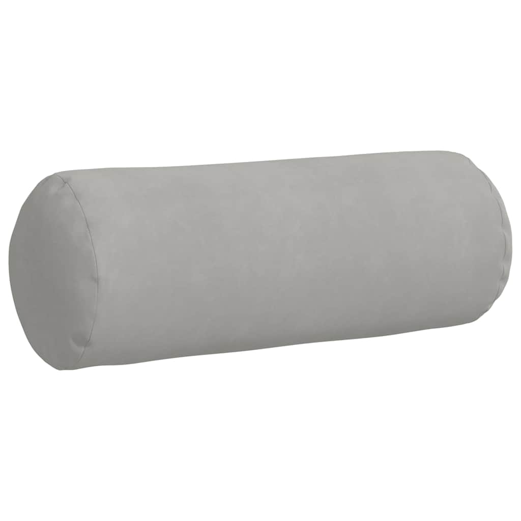 Hengerpárnák 2 pcs Világosszürke Ø 25 x 70 cm