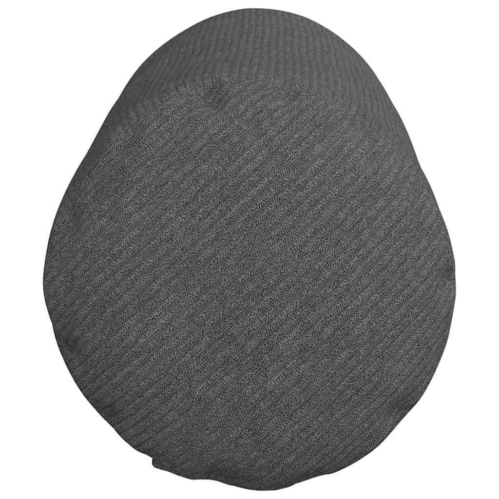 Hengerpárnák 2 pcs Sötétszürke Ø 25 x 70 cm Bársonyos szövet