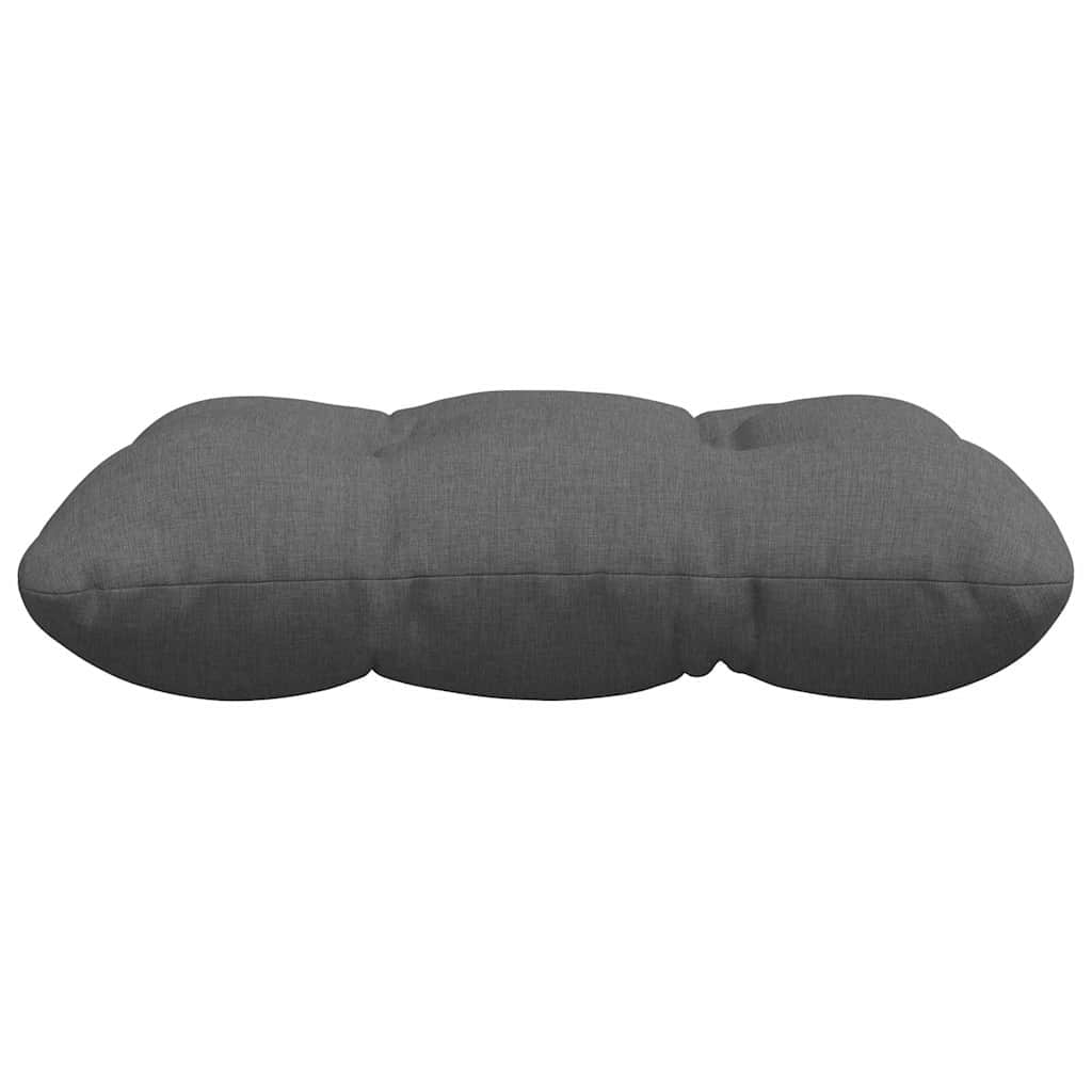 Ülőpárnák 4 pcs Szövet Sötétszürke 40 x 40 x 12 cm