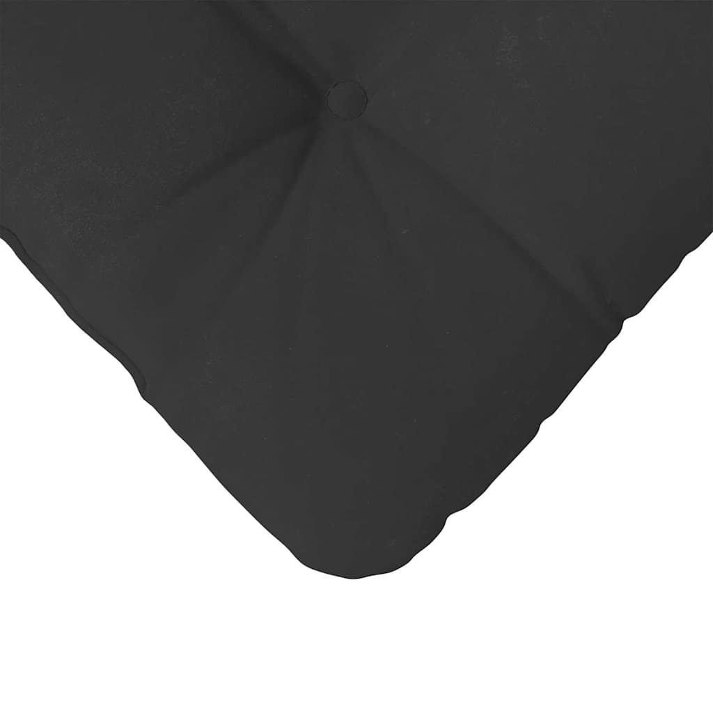 Ülőpárnák 4 pcs Mikroszálas Szövet Fekete 40 x 40 cm