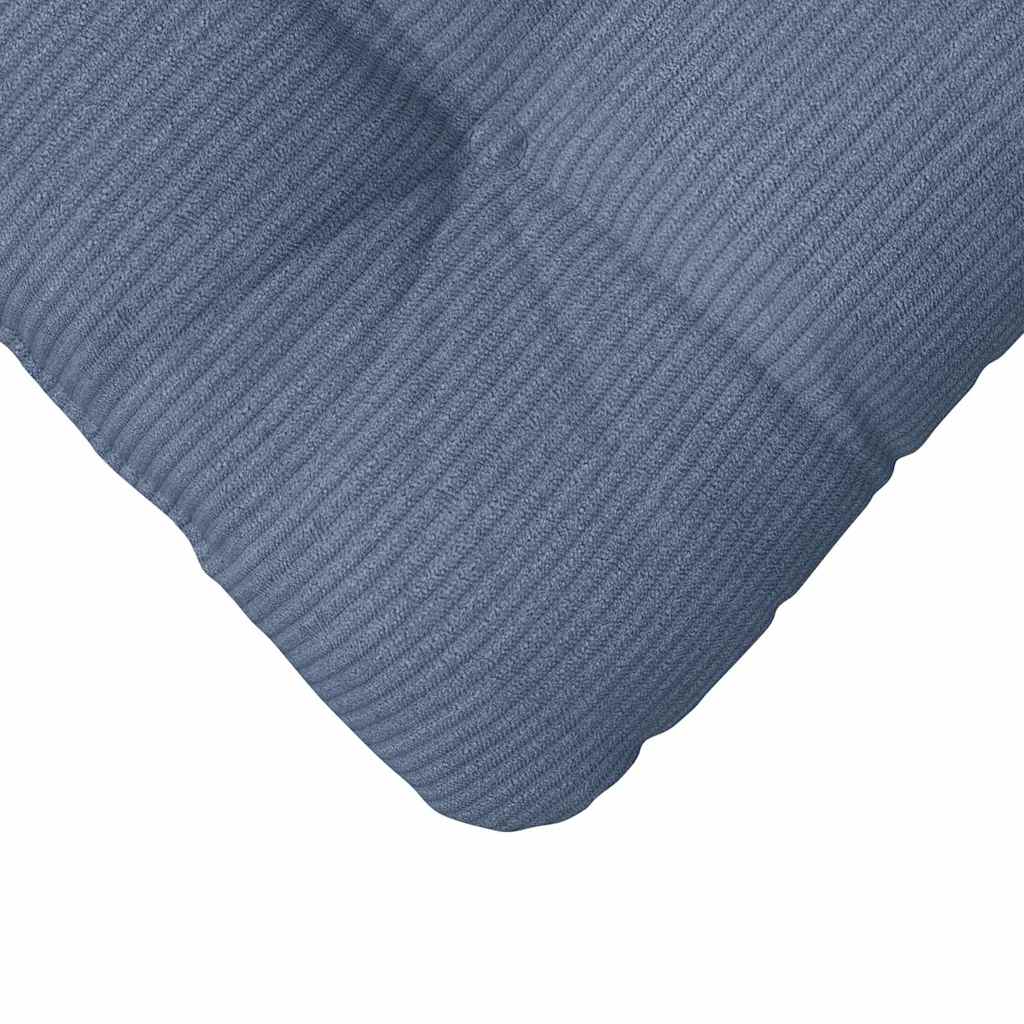 Ülőpárnák 4 pcs Bársonyos szövet Kék 40 x 40 cm
