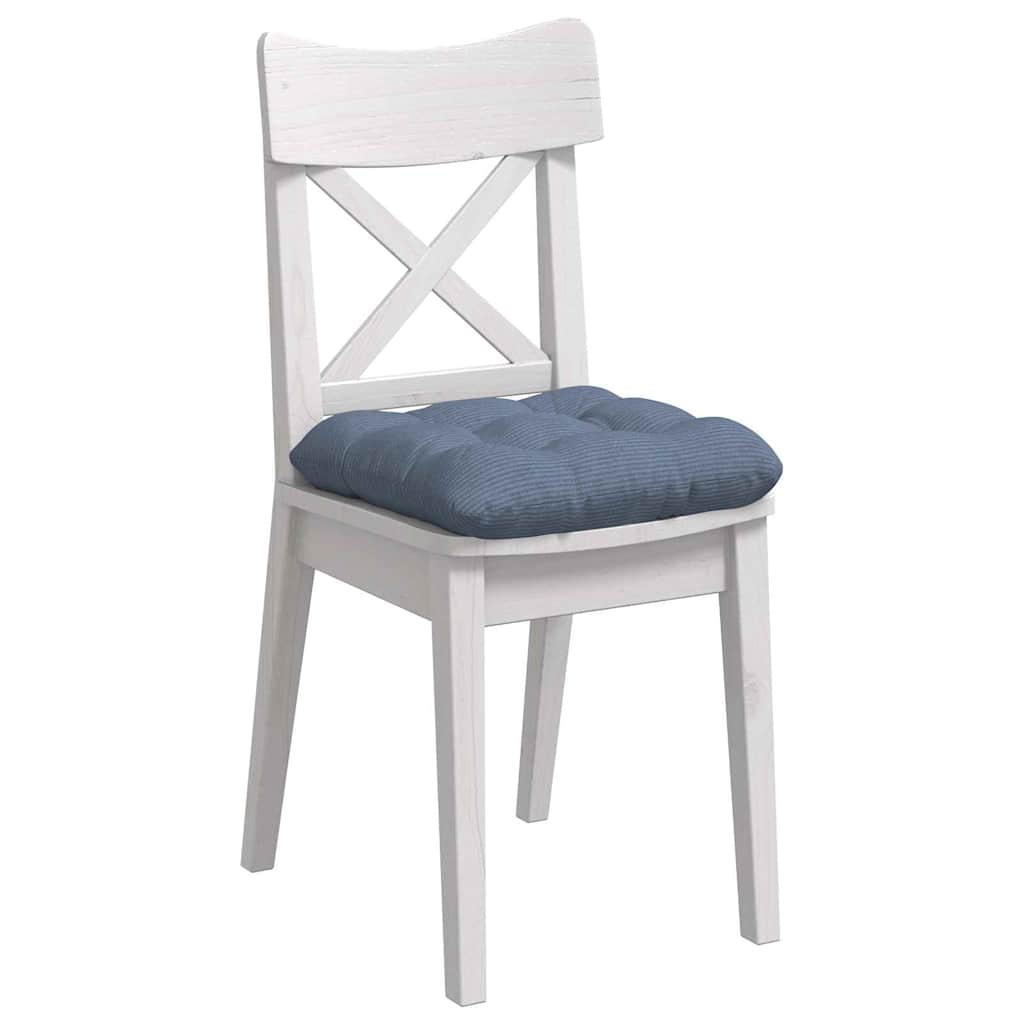 Ülőpárnák 4 pcs Bársonyos szövet Kék 40 x 40 cm