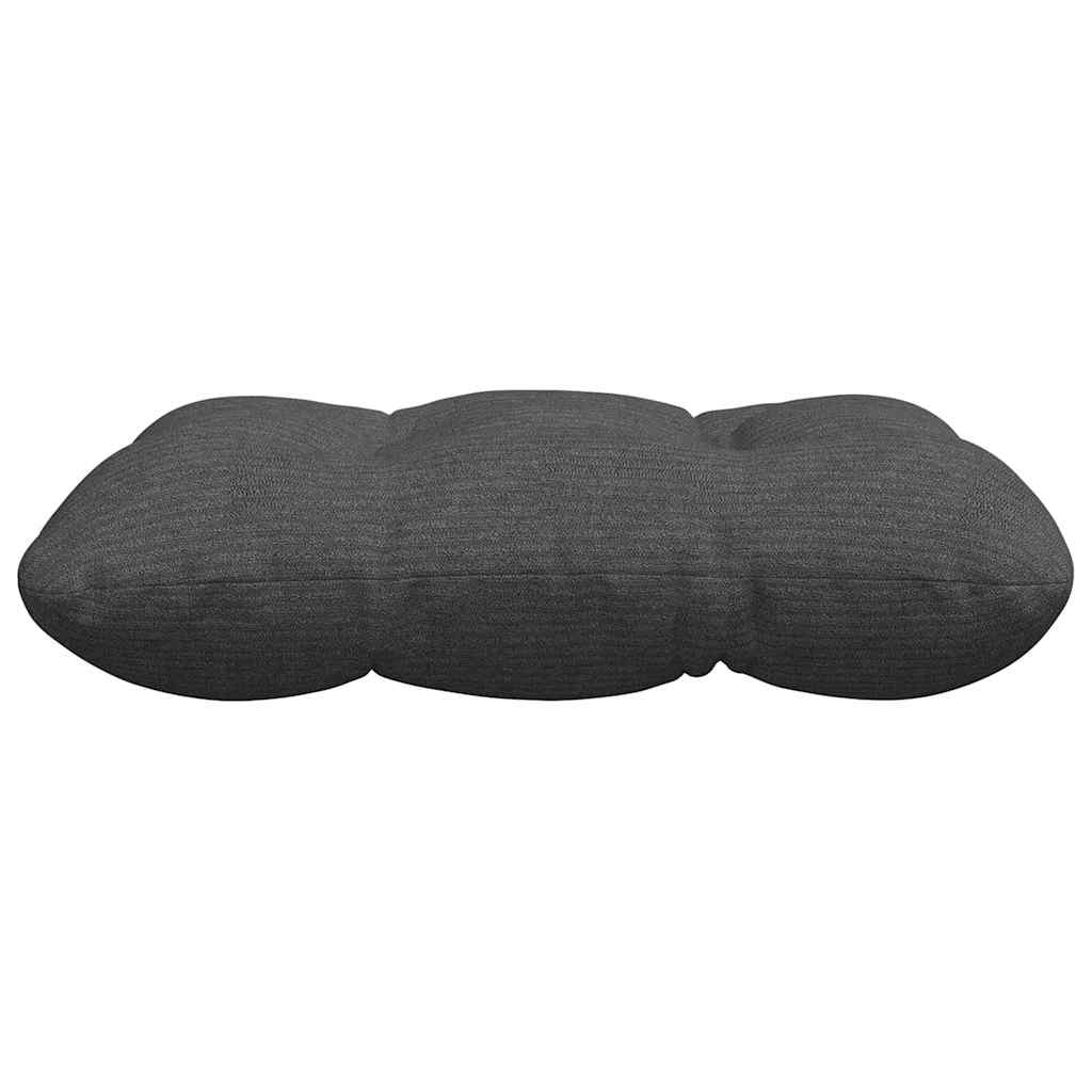 Ülőpárnák 4 pcs Bársonyos szövet Sötétszürke 45 x 45 cm