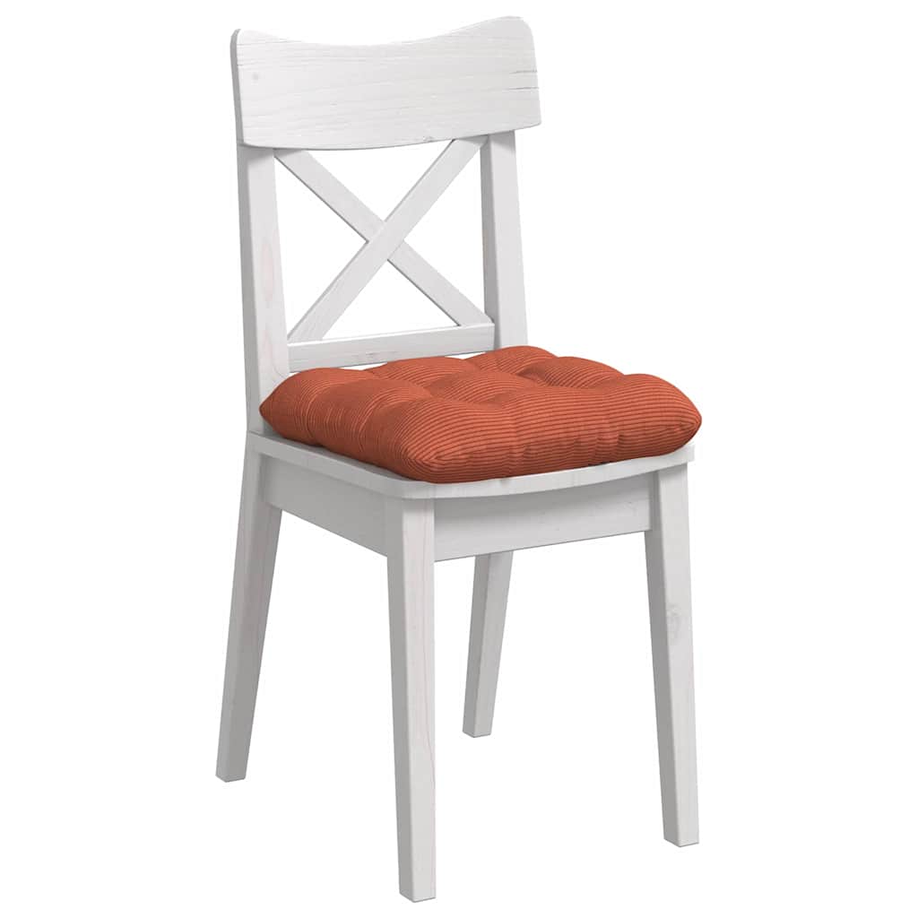Ülőpárnák 4 pcs Bársonyos szövet Piros Narancs 45 x 45 cm