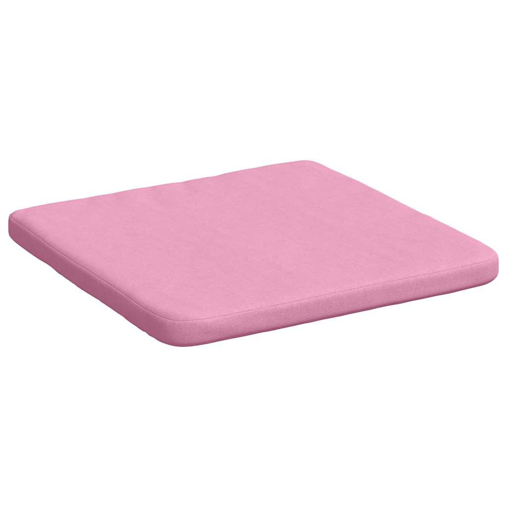 Ülőpárnák 4 pcs Rózsaszín 40 x 40 x 3 cm szövet