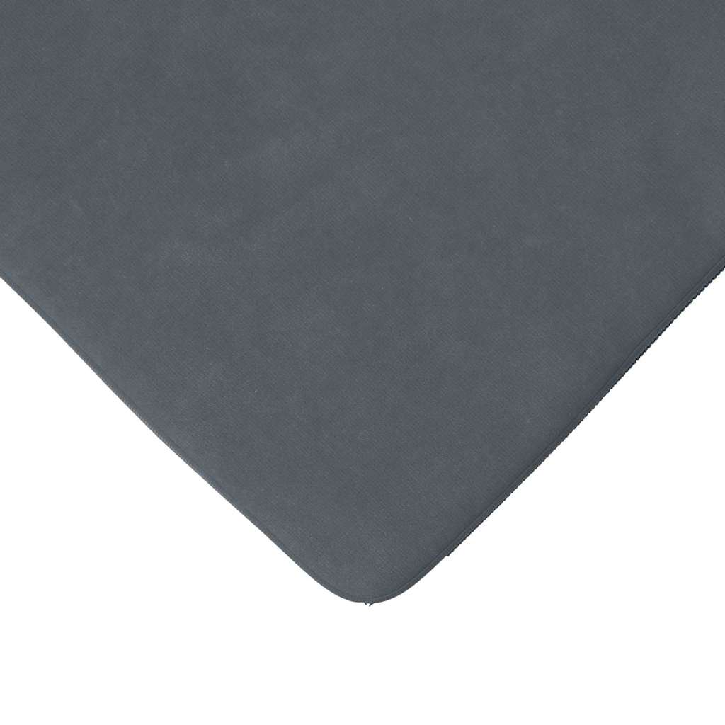 Ülőpárnák 4 pcs Sötétszürke 40 x 40 x 3 cm Bársony