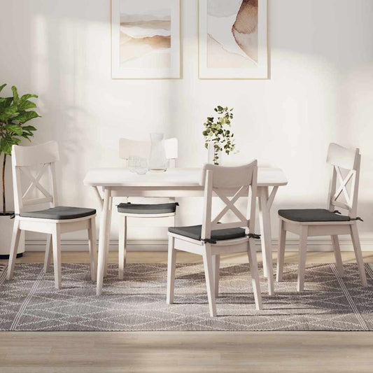 Ülőpárnák 4 pcs Világosszürke 40 x 40 x 3 cm Bársonyos szövet